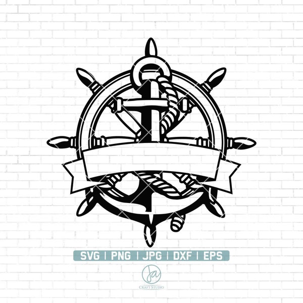 Anchor Svg | Rope Anchor Svg | Split Anchor Rope Svg | Boat Anchor Svg | Anchor Png | Anchor Svg Files for Cricut Ang Silhouette | Png Dxf