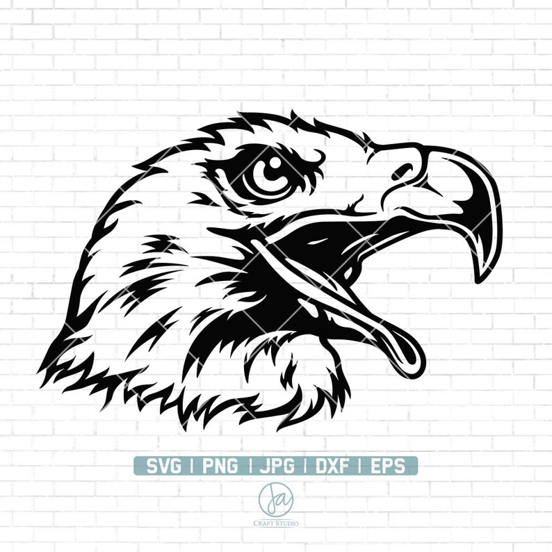 Eagle Svg File | Eagle Head Svg | Digital Download | Bald Eagle Svg ...