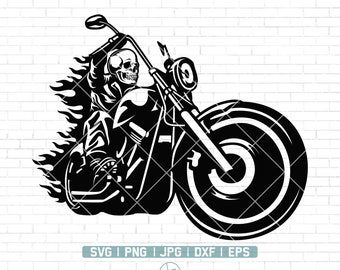 バイカー svg | バイカー スカル svg | スカル svg | バイカー クリップアート | バイク シャツ svg | ビッグ バイク svg | バイク ラリー svg | ライダー クリップアート | バイカー PNG | DXF