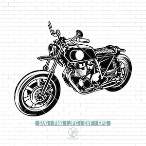 Motorcycle Svg | Big Bike Rider Svg | Motorcycle Cricut | Motorcycle Vector | Motorcycle Digital | SVG File for Cricut Silhouette | Png Dxf