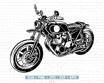 Moto svg / Big Bike Rider svg / Moto Cricut / Moto vettoriale / Moto digitale / File SVG per Cricut Silhouette / png dxf