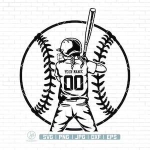 Personalized Name Svg Png, Softball Player Svg, Softball Mom Svg, Softball Team Svg, Softball Player Clipart, Softball Cutfile, Baseball Svg