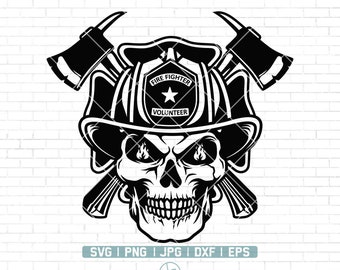 Fire Fighter svg | Fireman svg | Firefighter svg | Fire Fighter Clipart | Fire Fighter png | Fire Fighter Cut file | Clipart Png Dxf Jpg Eps