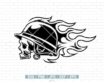 Motorbiker Skull Svg | Biker Skull Svg | Skull Clipart | biker Clipart | Biker Svg | Biker Shirt | American Biker | Motorbike svg |Biker Png