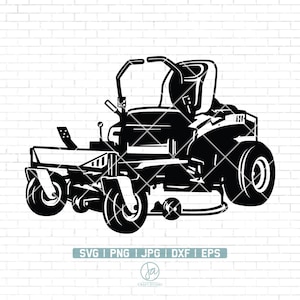 Zero Turn Lawn Mower Svg | lawn Mower svg | Lawn Mower Shirt | lawn Mower Clipart | Lawn Mower Png | Zero Turn lawn Mower Png | Cutting File