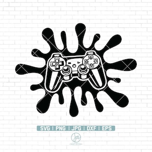 Spielkonsole svg | Game Controller svg | Spielkonsole png | Konsolen Clipart | Konsolen cutfiles | Konsole svg Dateien für Cricut | Png Dxf Eps