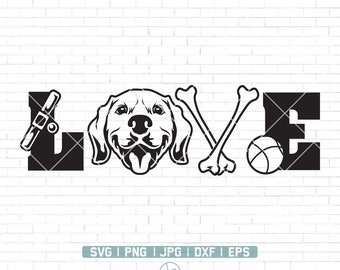 Dog Love Svg | Dog Svg | Dog Mom Svg | Dog Life Svg | Dog Lover Svg | Dog Paw Svg | Dog Cut Files | Cricut Cut Files | Silhouette Cut Files