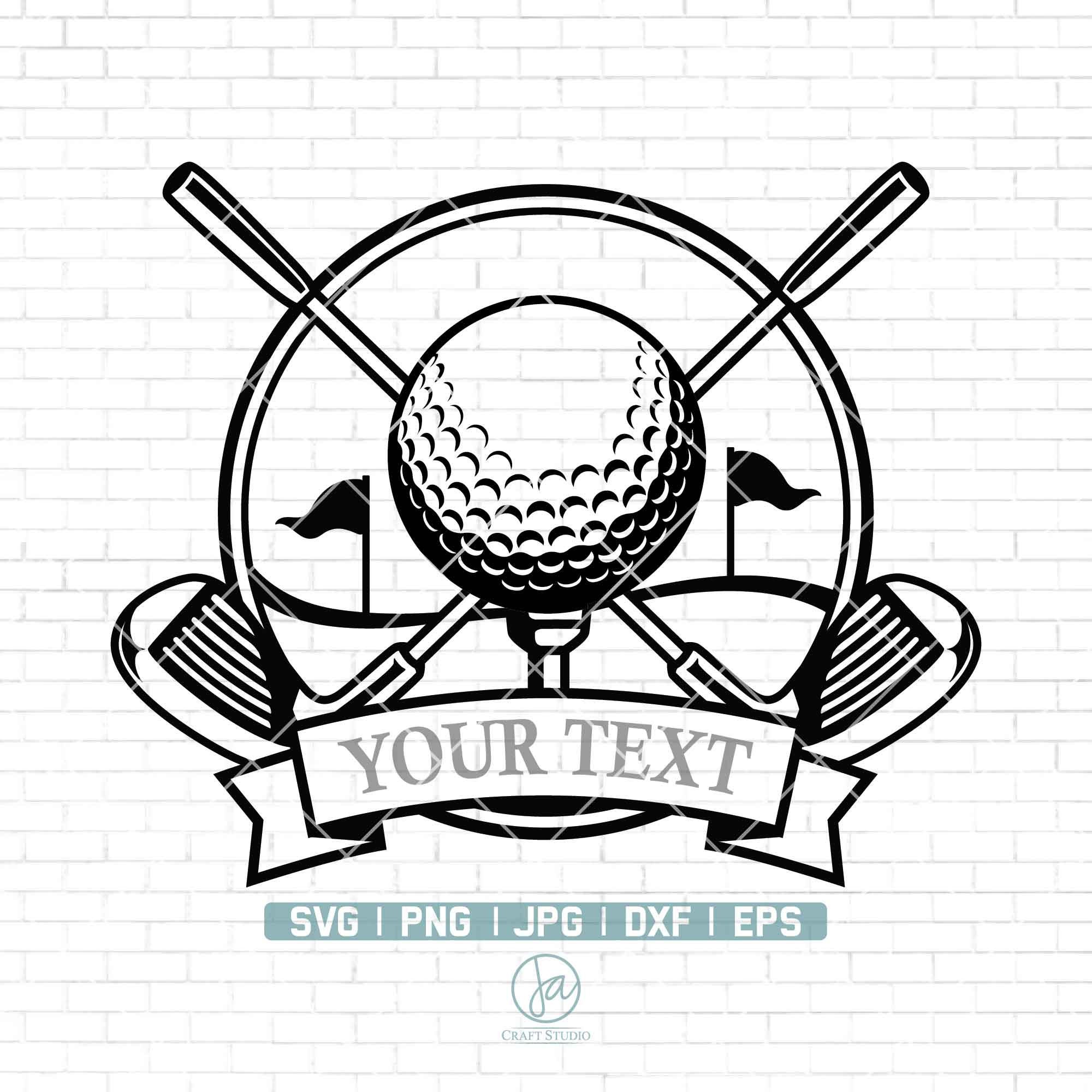 Golf Svg Golf Name Frame Svg Golf Monogram Golf Ball Svg - Etsy Australia