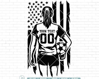 Customized Soccer Player svg | Soccer Girl Player Svg | Soccer Player Svg | Soccer Svg | Soccer Clipart | Soccer Png | Soccer Mom Cut file