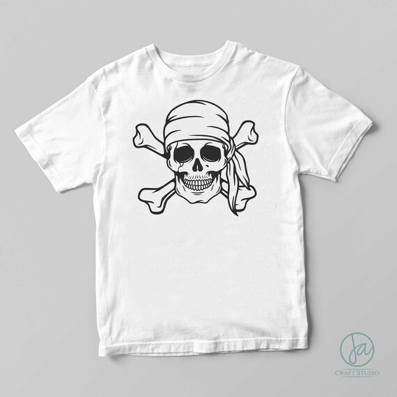 Kids Pirate Headband Skull And Crossbones Jolly Roger - View #8