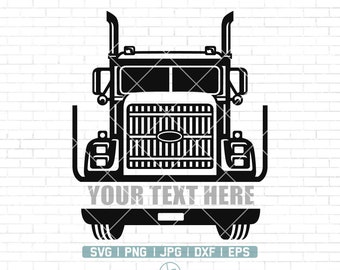 Semi Truck Svg | Semi Truck Name Svg | Big Truck Svg | Truck Driver Svg | Trucker Svg | Truck Svg | Truck Logo Svg | Vector |Png Dxf Jpg Eps