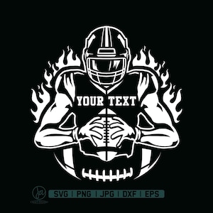 Football player svg Png | Football name | Football svg | football team | Football Season | Football Player Png | Football Shirt Svg