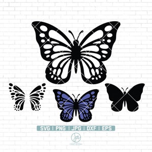 papillon SVG | Butterfly Bundle SVG fichiers | | en couches SVG papillon Fichiers papillon pour cricut | | clipart papillon Papillons Svg | Png