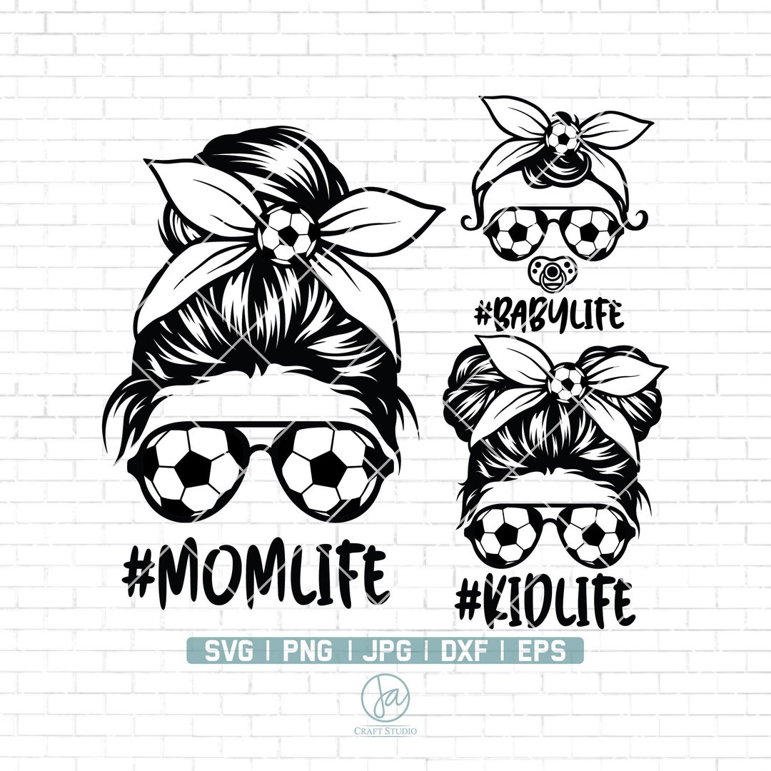 Momlife Soccer Svg Mom Life Kid Life Svg Momlife Svg - Etsy