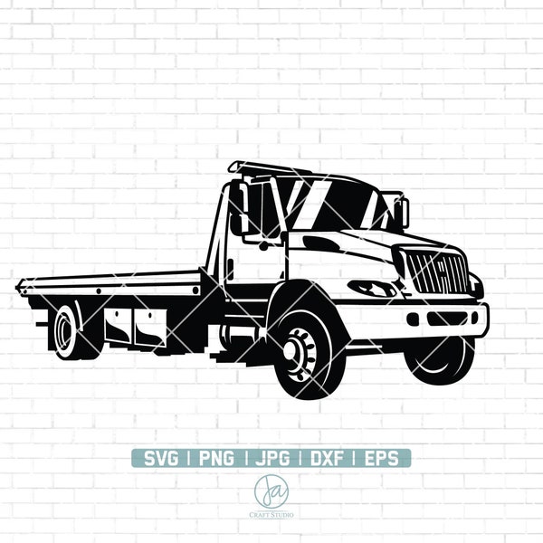 Tow Truck Svg File | Tow Truck Driver svg | Tow Truck Clipart | Truck Svg | Tow Truck Shirt | Truck Driver Shirt | Cutting Files