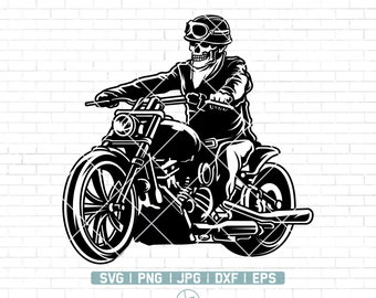 Motorbiker Skull Svg | Biker Skull Svg | biker Clipart | Skull Clipart | Biker Svg | Biker Shirt | American Biker | Motorbike svg |Biker Png