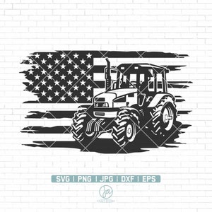 US Tractor svg | Tractor svg | Farm Tractor Svg | Farm Vehicle Svg | tractor Clipart | tractor Cut Files | Tractor Png | Png Dxf Jpg Eps
