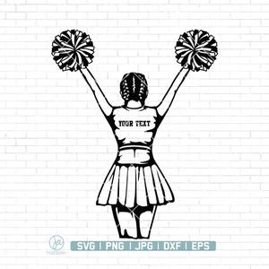 Personalized Name | Cheerleader Svg | Cheer Mom Svg | Cheerleading Svg | Cheer SVG | Cheer Leader SVG | Cheerleader png | Cheering Squad Svg