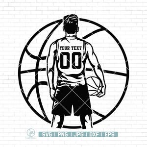 Basketball Player Svg | Personalized Name | Basketball Svg | Basketball Team | Basketball Season | Basketball Sport Svg | Basketball Shirt