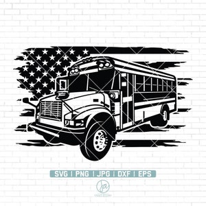 US School Bus Svg File | School Svg | Bus svg | School Bus Clipart | School Bus Cutfile |  Bus Clipart | Bus Cutting File | Jpg Png Dxf Eps