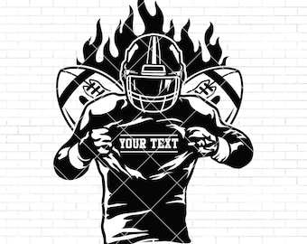 Football Player Svg | Football Season Svg | Football name svg | football svg | football team svg | football Player Png | Clipart Png Dxf Eps