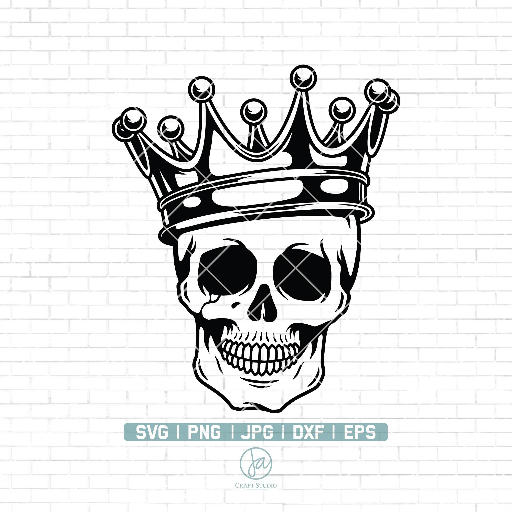 Royal King's Crown Vinyl Wall Decal Sticker. #302 – StickerBrand