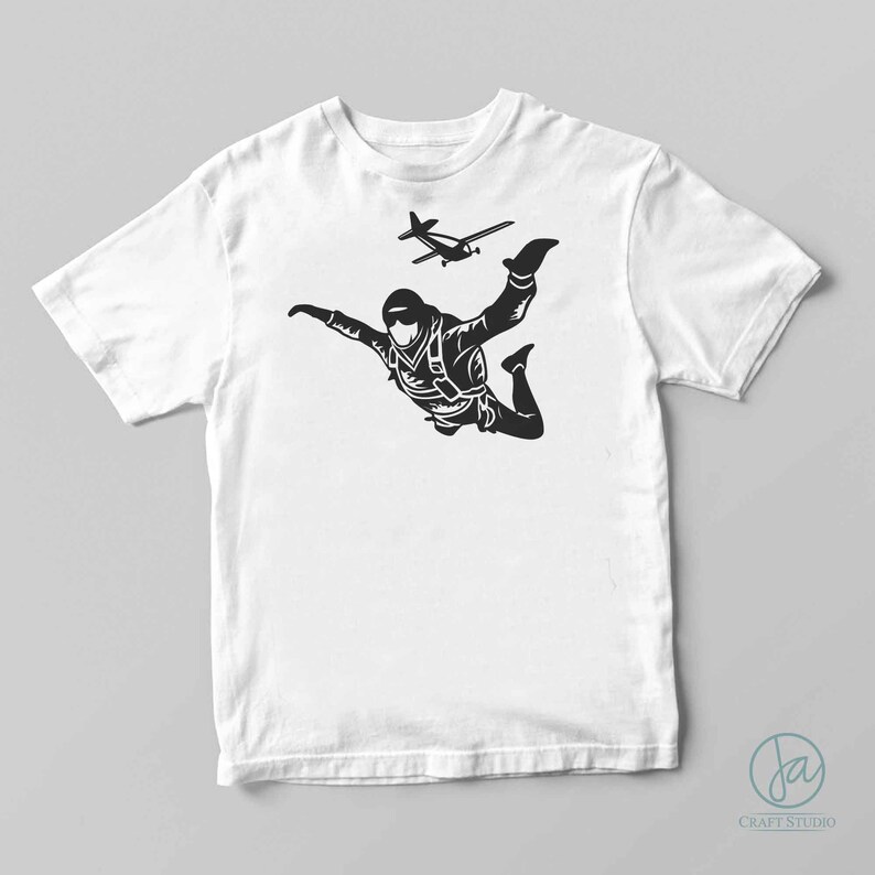Sky Diving Svg Sky Dive Svg Sky Diver SVG Sky Diving Etsy