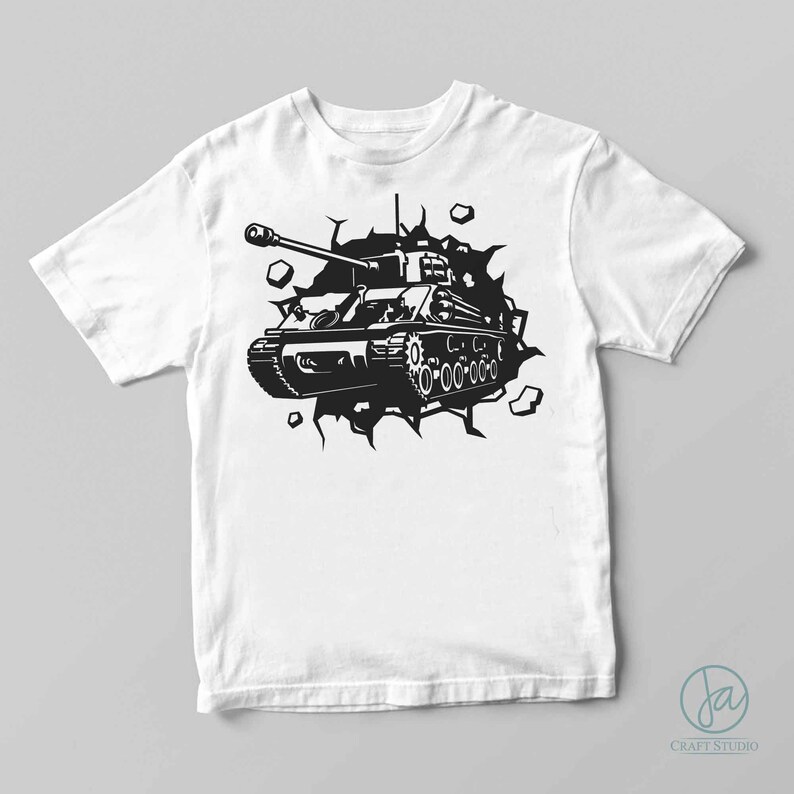 Smashing Tank SVG Military Tank Svg Army SVG Marine Tank Etsy