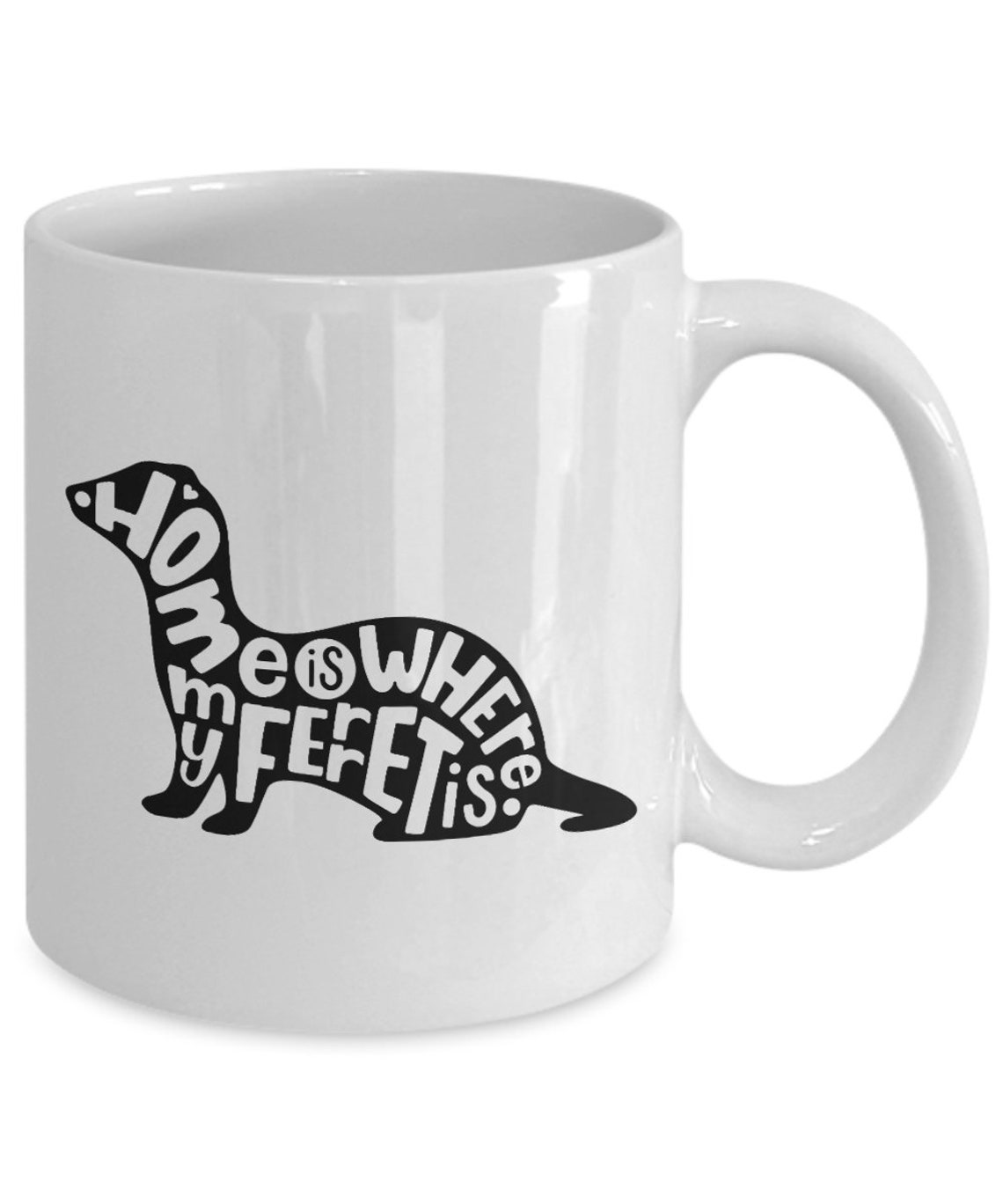 Ferret Coffee Mug Ferret Mug 2 Etsy UK