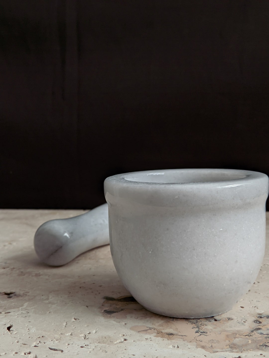 Muddler and Pestle Marble Set Kitchen Utensil for Spices Herbs Etsy