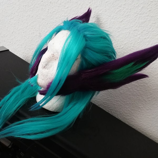 Rakan Starguardian's wig & ears commission