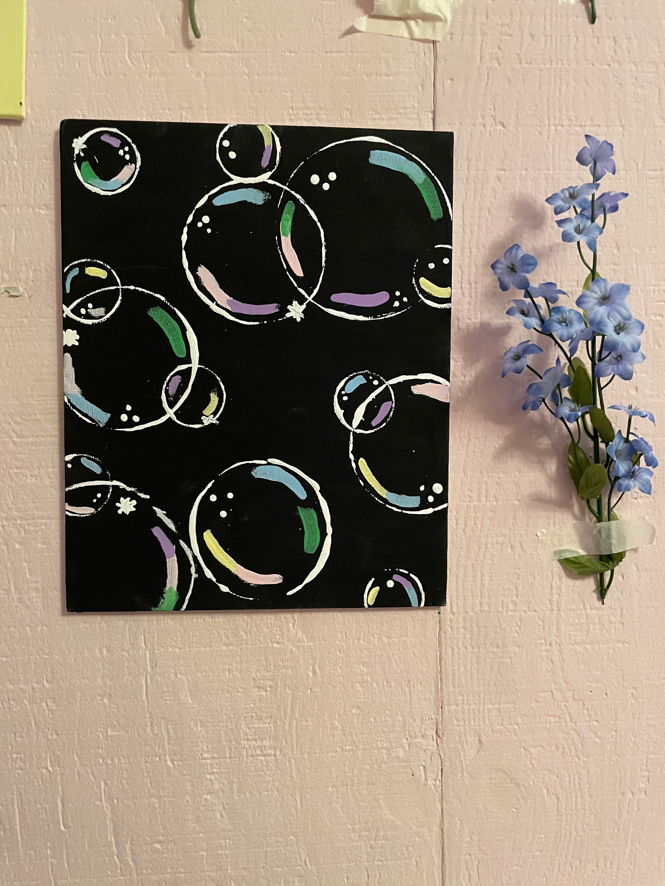 Bubble painting Etsy