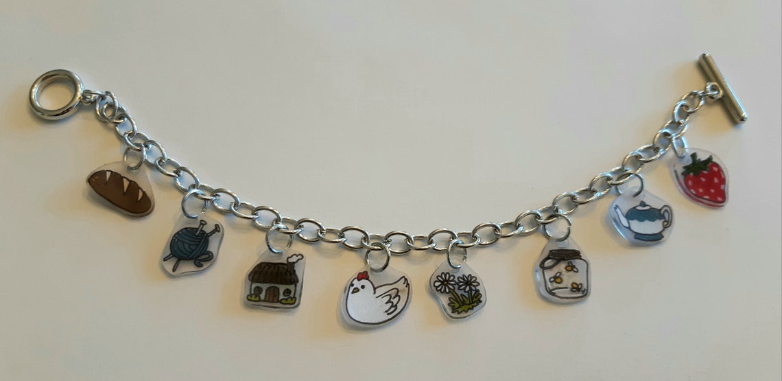 Aesthetic Charm Bracelet Etsy