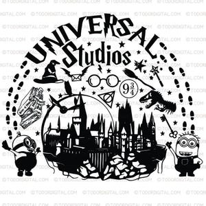 Universal Studios, Universal Studio SVG, Universal Studios Clipart, Universal Studios PNG, Universal Studios EPS, tipo de archivo Universal 6 / Ai
