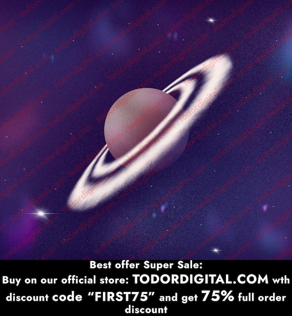 Saturn Skinny Tumbler 20oz - Saturn Tumbler 20 oz Tumbler Design - Sublimation Wrap - Tumbler Image - Tumbler Wrap Png - Waterslide