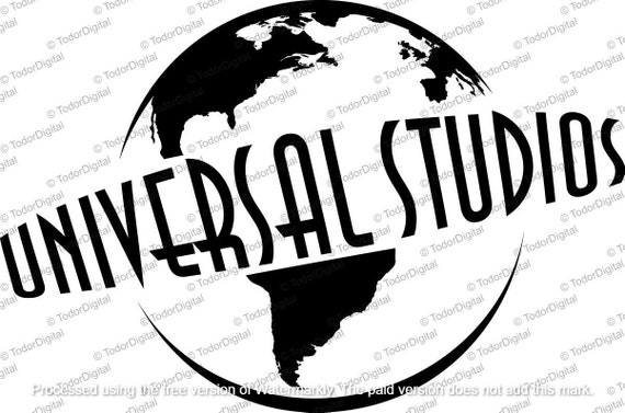 Universal Studios, Universal Studios Svg File, Universal SVG design, Universal Studios Clipart, Vector Graphics.