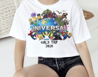 Theme Park Girls Weekend PNG 2026, DIY Vacation Shirt Graphic, High Resolution Printable Download