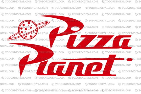 Pizza Planet Svg File - Pizza Planet Cut File - Cartoon Characters Svg File - Svg For Cricut - Svg For Silhouette - DXF - EPS  - PNG