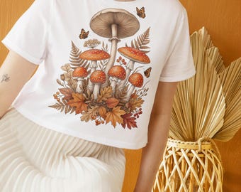 Fall Mushroom PNG Sublimation Design | Autumn Toadstool Art for Cozy Shirts, Mugs & Seasonal Crafts