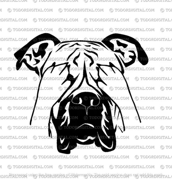 Boxer Svg File - Boxer Dog Clipart - Boxer Dog Cut File - Animals Svg - Boxer Vector Graphics - Svg For Cricut - Svg For Silhouette - DXF