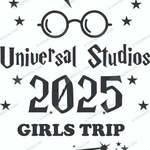 Universal Studio SVG - Universal Studio 2025 SVG - Viaje de chicas - SVG para Cricut - SVG para Silhouette - SVG / Viaje de chicas a Universal Studios Svg
