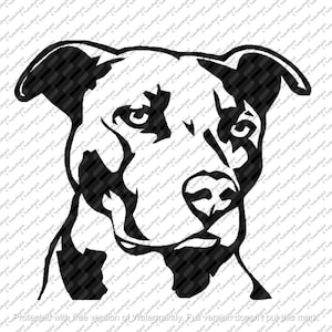 Dog Svg File, Pitbull Svg, Pitbull Dog, Pitbull Clipart, Pitbull Vector Graphics