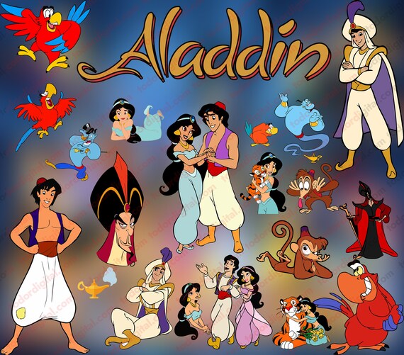 Aladdin Jasmine SVG, Princess Jasmine Illustration, Princess Shirt Designs, Aladdin Jasmine Sublimation, Genie Aladdin Svg, Aladdin Monkey