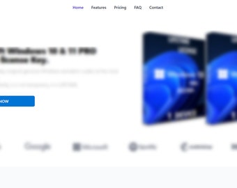 HTML Landing Page Template: Todweb One-Page Design (Digital Download)