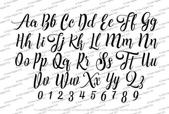 Christmas Font Svg File - Christmas Monograms Svg - Christmas Decor - Christmas Script - Svg For Cricut - Svg For Silhouette - DXF - EPS