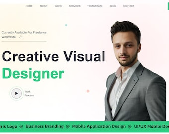 Avtandili Personal Portfolio HTML Template