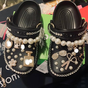 Bling and Pearl Custom Crocs “The Remix”