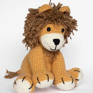 Löwe Amigurumi Häkelanleitung, Plüschtier Anleitung, Easy (Instant Download PDF)