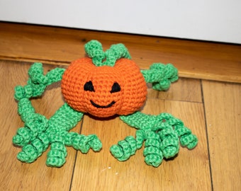 Crochet Pumpkin Amigurumi Pattern, Halloween Decor (PDF Pattern)