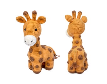 Giraffe CROCHET PATTERN, Amigurumi Plush Pattern, Crochet Animal Tutorial PDF